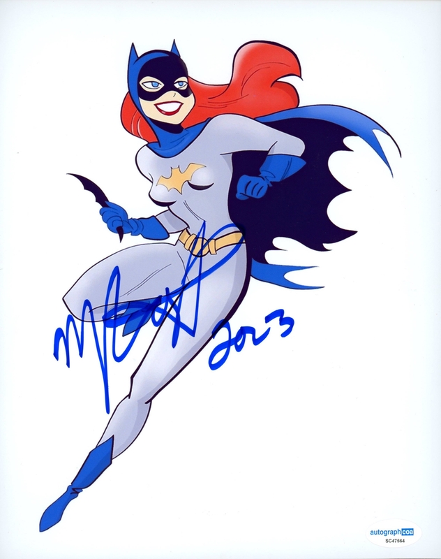 Item # 173167 - Melissa Gilbert "Batman: The Animated Series" SIGNED 'Batgirl' 8x10 Photo