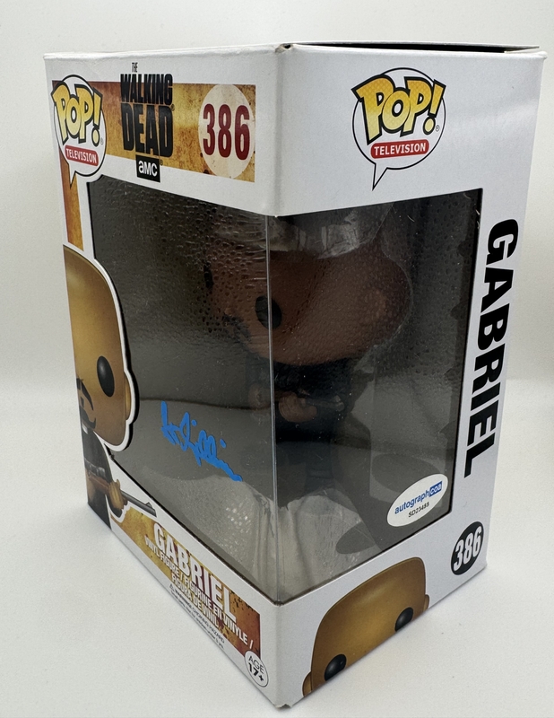 Item # 200807 - Seth Gilliam "The Walking Dead" AUTOGRAPH Signed 'Gabriel' 386 Funko Pop B