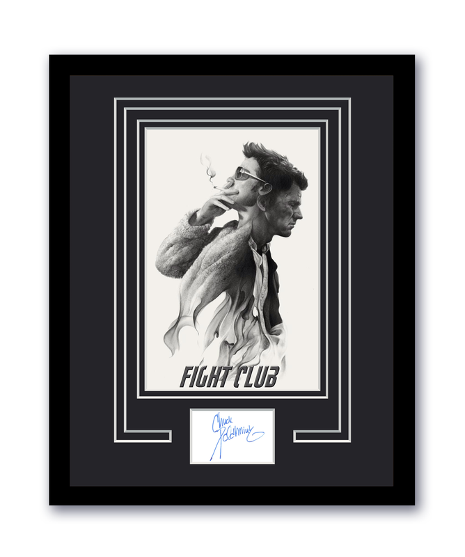 Item # 199475 - Fight Club Chuck Palahniuk Autographed Signed 11x14 Framed Photo ACOA