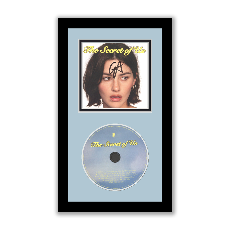 Item # 191283 - Gracie Abrams Autographed Signed Framed CD The Secret Of Us ACOA