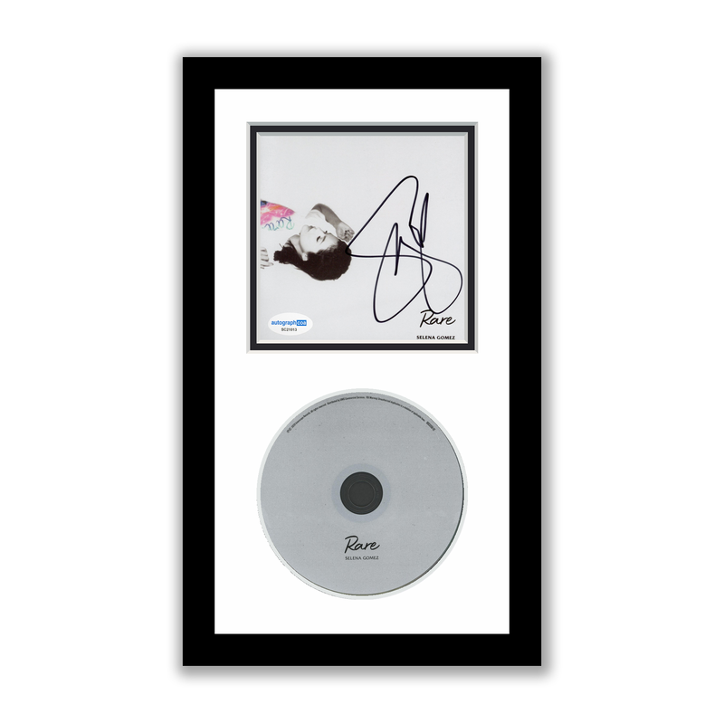 Item # 176251 - Selena Gomez Autographed Signed Framed CD Rare ACOA