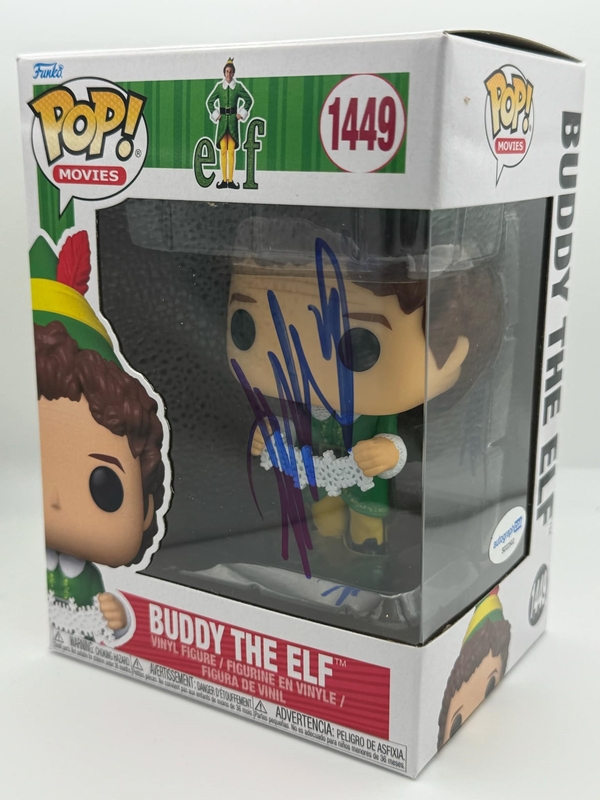 Item # 188272 - Will Ferrell "Elf" AUTOGRAPH Signed 'Buddy the Elf' 1449 Funko Pop Figure