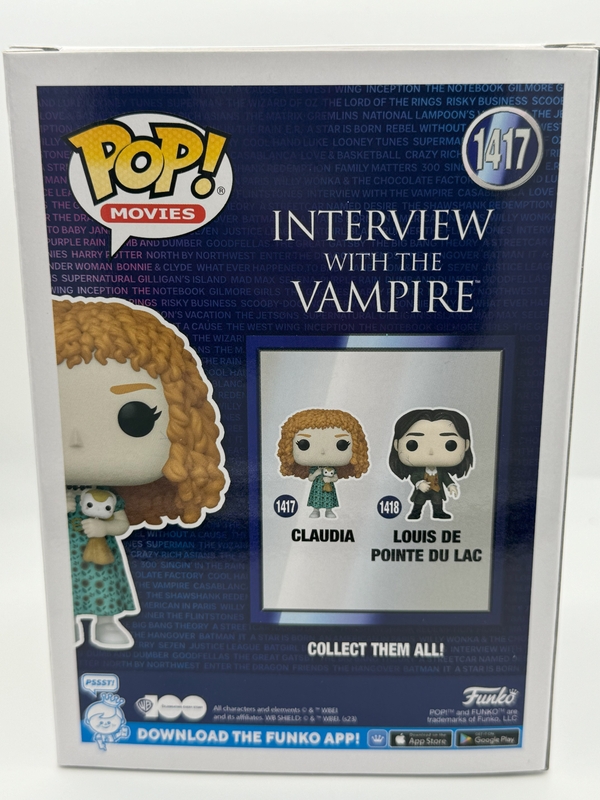 Item # 188280 - Kirsten Dunst "Interview with the Vampire" SIGNED 'Claudia' 1417 Funko Pop