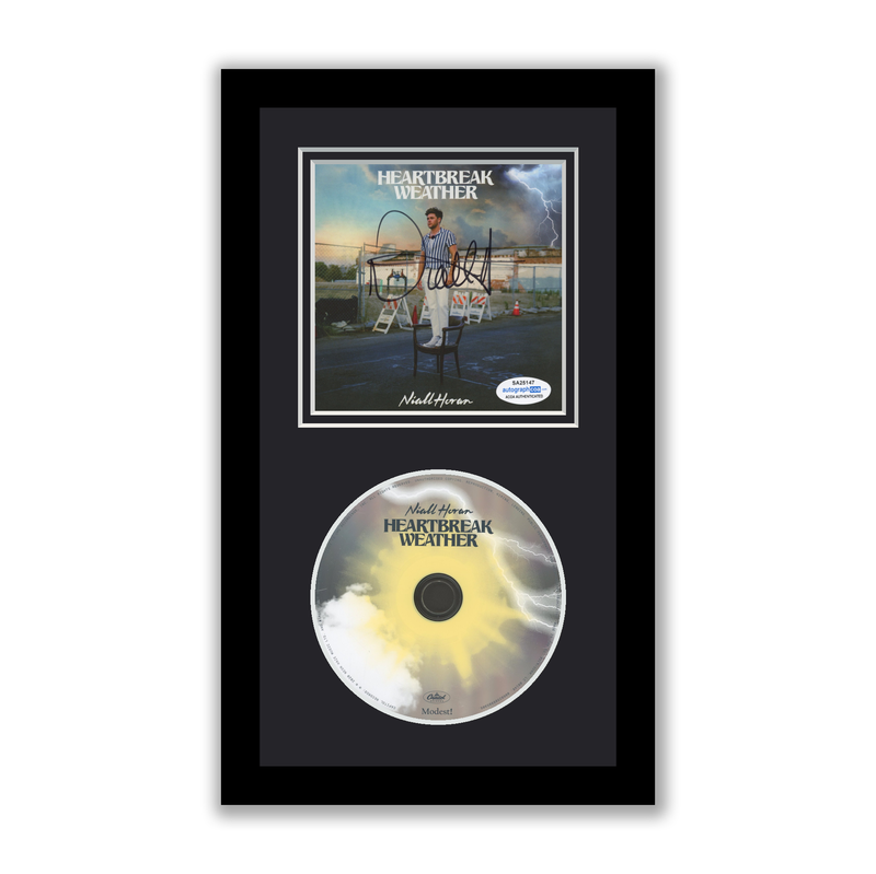 Niall Horan Autographed Signed Framed CD Heartbreak Weather ACOA