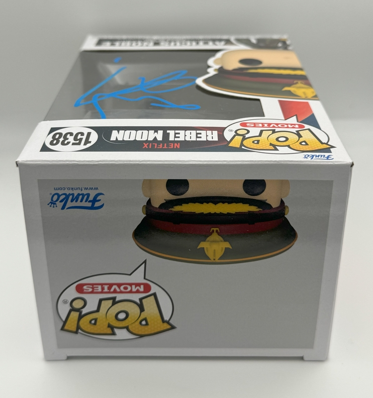 Item # 188321 - Ed Skrein "Rebel Moon" AUTOGRAPH Signed 'Atticus Noble' 1538 Funko Pop