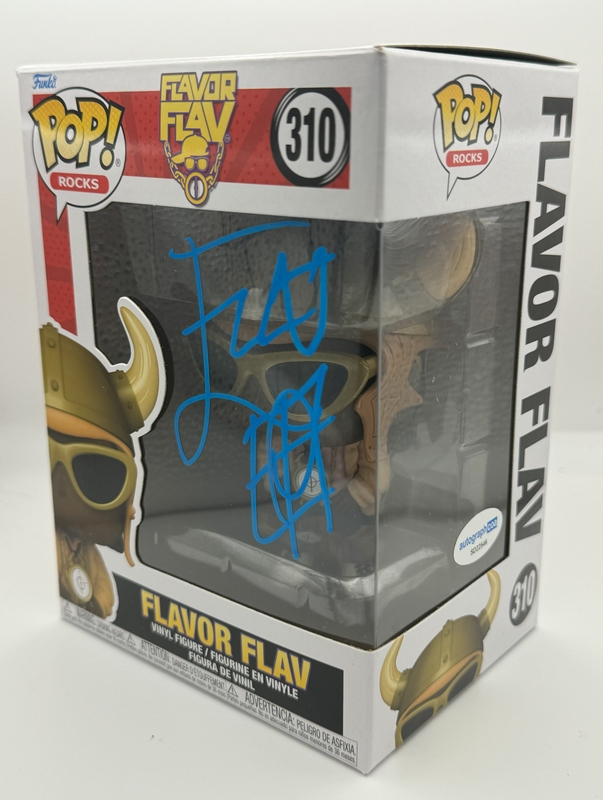 Item # 188323 - Flavor Flav "Public Enemy" AUTOGRAPH Signed 310 Funko Pop Vinyl Figure D
