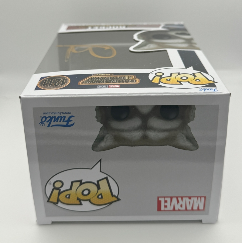 Item # 188351 - Bradley Cooper "Guardians of the Galaxy Vol 3" SIGNED Rocket 1211 Funko Pop B