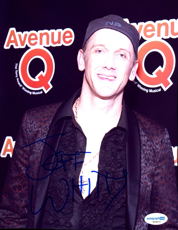 Item # 177479 - Jeff Whitty "Avenue Q" Tony Winner AUTOGRAPH Signed Autographed 8x10 Photo