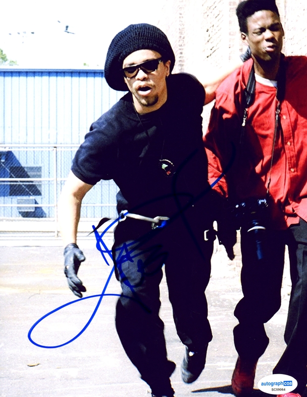 Item # 177128 - Ice-T "New Jack City" AUTOGRAPH Signed 'Scotty Appleton' 8x10 Photo E