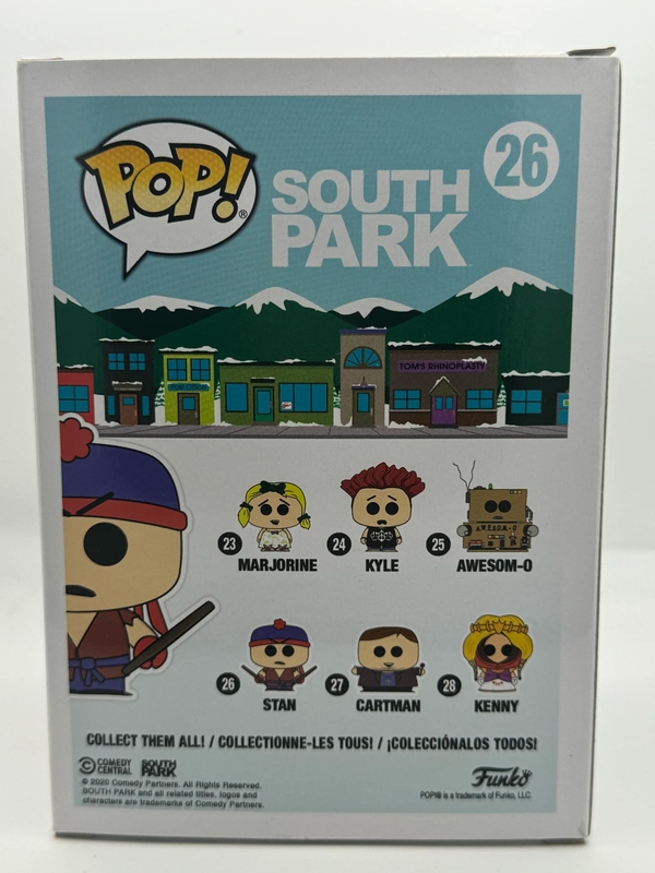 Item # 188377 - Trey Parker "South Park" AUTOGRAPH Signed 'Stan' 26 Funko Pop Vinyl Figure