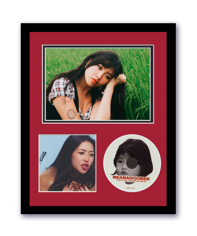 Item # 191402 - Beabadoobee Autographed 11x14 Framed CD Photo This Is How Tomorrow Moves ACOA