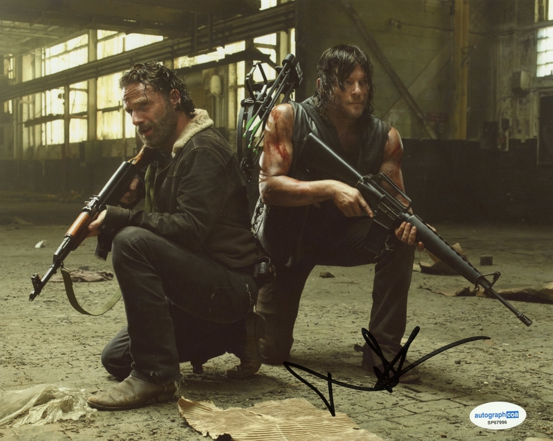 Item # 211282 - Norman Reedus "The Walking Dead" AUTOGRAPH Signed Daryl Dixon 8x10 Photo J