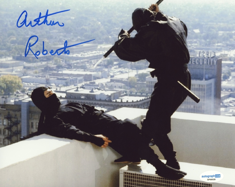 Item # 211314 - Arthur Roberts "Revenge of the Ninja" AUTOGRAPH Signed Braden 8x10 Photo B