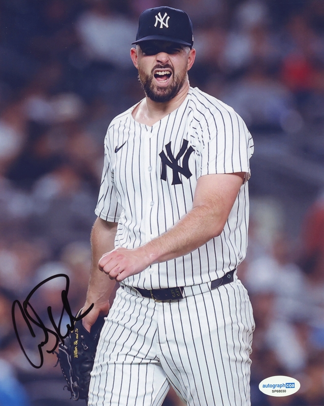 Item # 211316 - Carlos Rodon AUTOGRAPH Signed New York Yankees Pitcher 8x10 Photo D