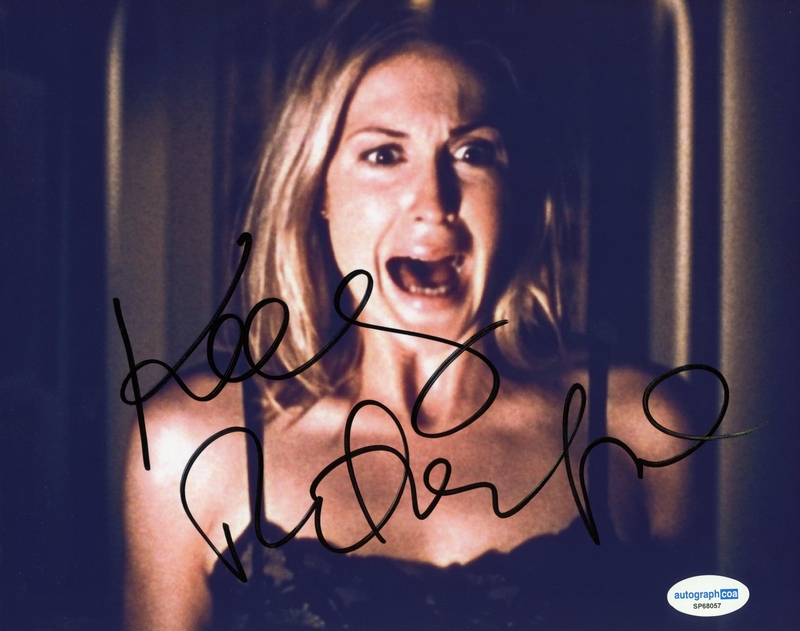 Item # 211343 - Kelly Rutherford "Scream 3" AUTOGRAPH Signed 'Christine' 8x10 Photo