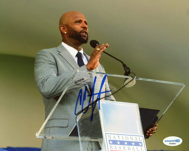 Item # 211346 - CC Sabathia AUTOGRAPH Signed New York Yankees Hall of Fame 8x10 Photo
