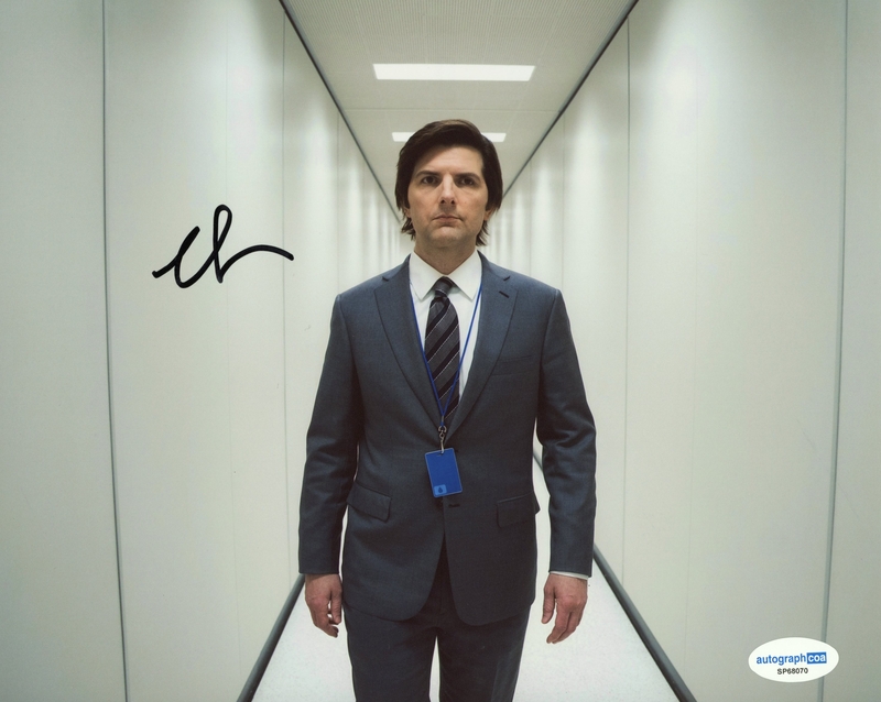 Item # 211356 - Adam Scott "Severance" AUTOGRAPH Signed 'Mark Scout' 8x10 Photo D
