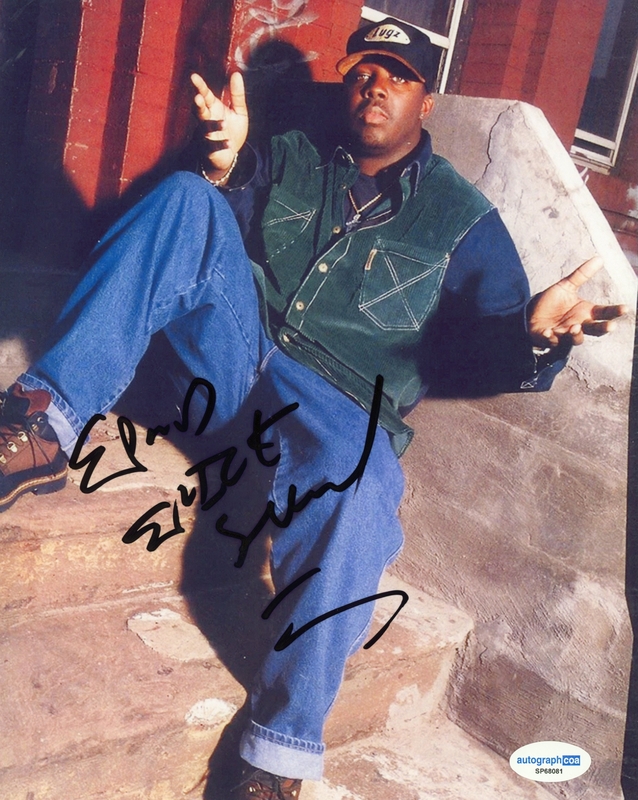Item # 211367 - Erick Sermon "EPMD" Autograph SIGNED 'Strictly Business' 8x10 Photo