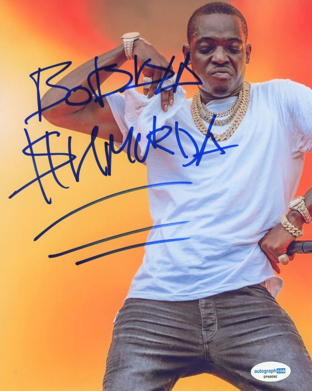 Item # 211376 - Bobby Shmurda "Shmoney" Rapper AUTOGRAPH Signed Autographed 8x10 Photo