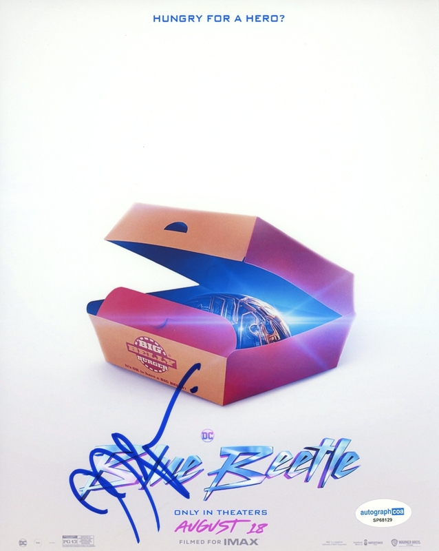 Item # 211415 - Angel Manuel Soto "Blue Beetle" Director AUTOGRAPH Signed 8x10 Photo C