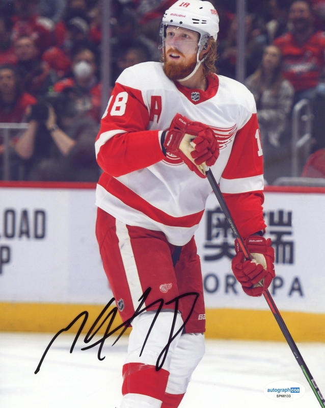 Item # 211418 - Marc Staal AUTOGRAPH Signed Detroit Red Wings Autographed 8x10 Photo