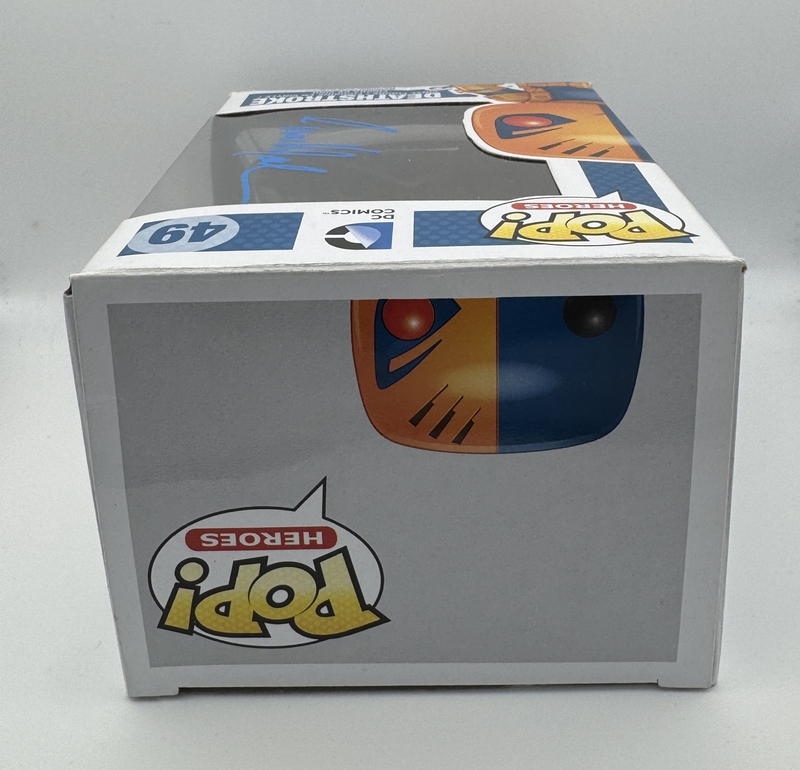 Item # 201626 - Esai Morales "Titans" AUTOGRAPH Signed 'Deathstroke' DC Comics 49 Funko Pop
