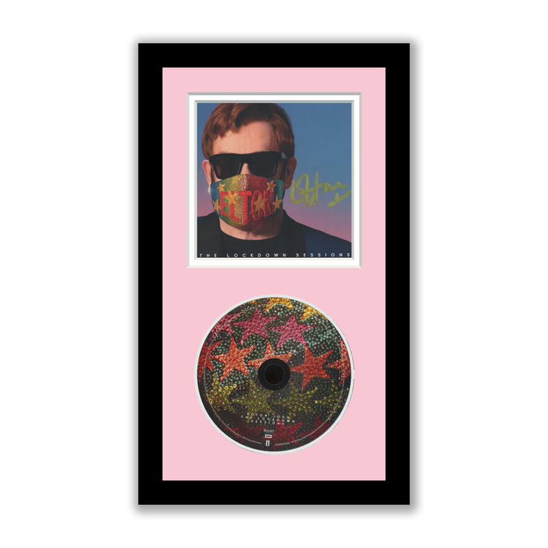 Item # 176584 - Elton John Autographed Signed Framed CD The Lockdown Sessions ACOA