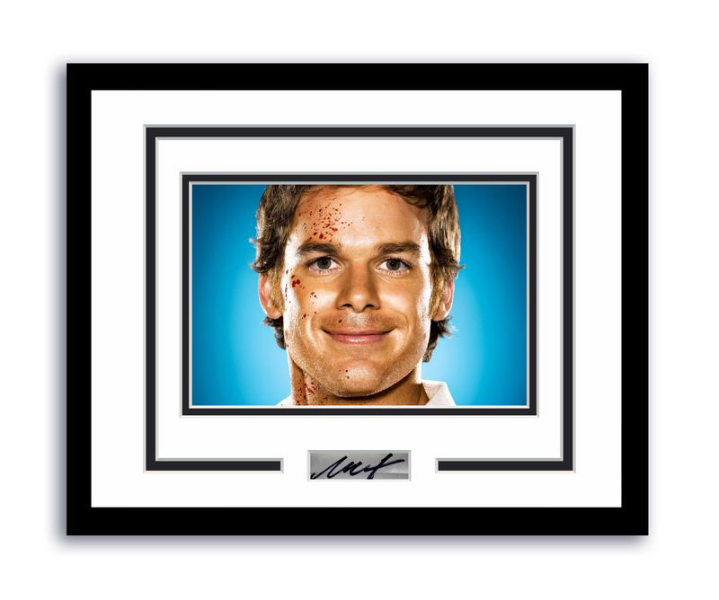 Item # 199427 - Dexter Michael C. Hall Autographed Signed 11x14 Framed Photo ACOA