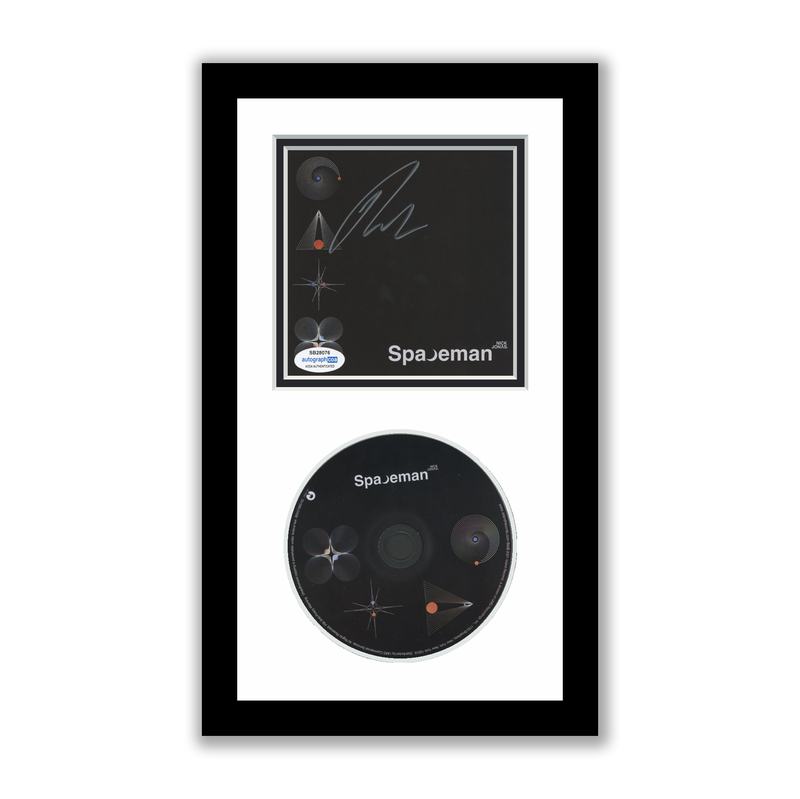 Item # 176254 - Nick Jonas Autographed Signed Framed CD Spaceman Jonas Brothers ACOA