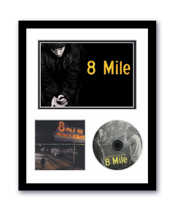 Item # 171828 - Eminem 8 Mile Custom Framed CD Decor Photo Display