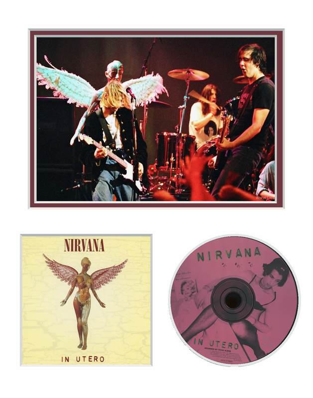 Item # 179296 - Nirvana In Utero Custom CD Frame Display Decor Photo