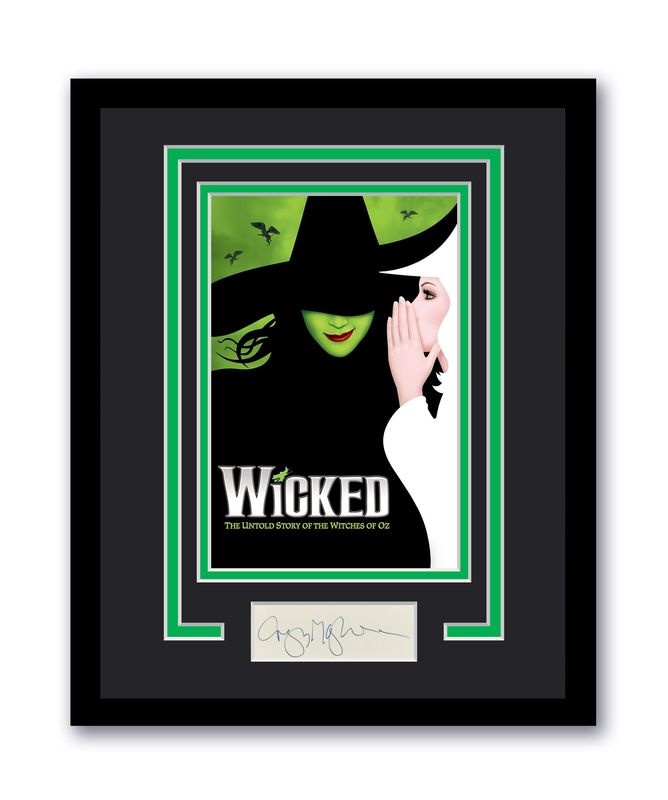 Item # 181151 - Wicked Gregory Maguire Autographed Signed 11x14 Framed Photo Broadway ACOA