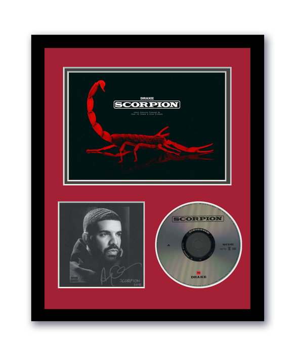Item # 171725 - Drake Scorpion Custom Framed CD Decor Photo Display