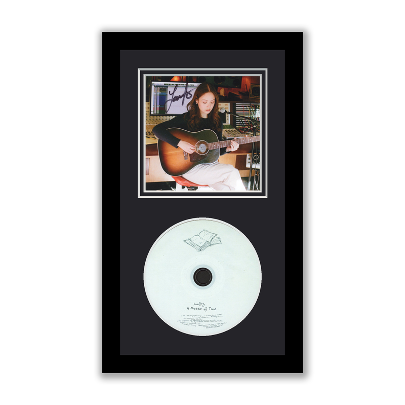 Laufey Autographed Signed Framed CD A Matter of Time ACOA | eBay