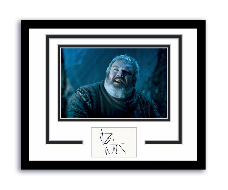 Item # 201518 - Game Of Thrones Hoder Kristian Nairn Autographed Signed 11x14 Framed Photo ACOA