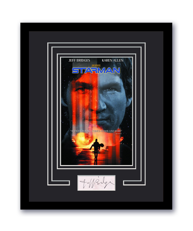 Item # 196625 - Starman Jeff Bridges Autographed Signed 11x14 Framed Photo ACOA