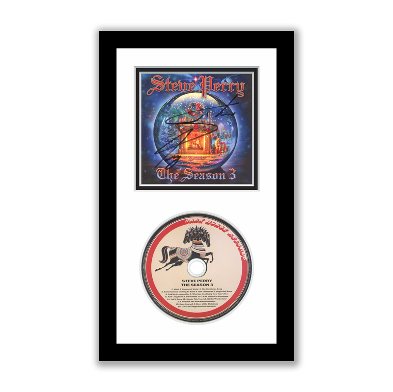 サイン入り　フレッシュゴッドアポカリプス　CDセット Steve Perry Autographed Signed Framed CD The Season 3 Journey ACOA