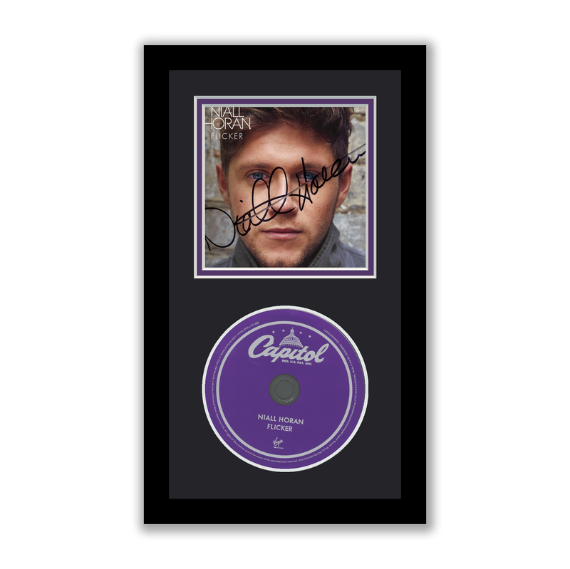 Item # 186317 - Niall Horan Autographed Signed Framed CD Flicker ACOA