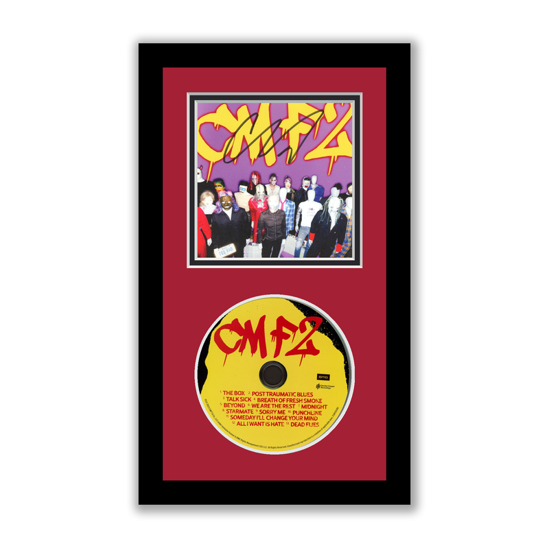 Item # 176013 - Slipknot Corey Taylor Autographed Signed Framed CD CMF2 ACOA