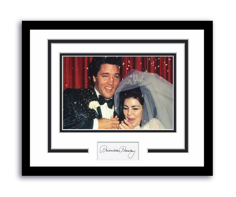 Item # 201481 - Priscilla Presley Autographed Signed 11x14 Framed Photo Elvis Presley Wife ACOA