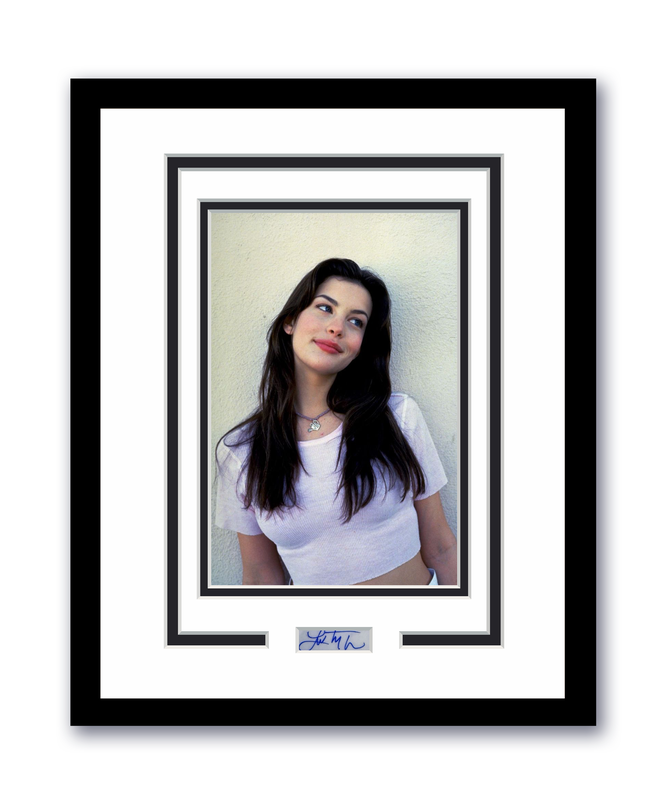 Item # 206233 - Liv Tyler Autographed Signed 11x14 Framed Photo Hot Sexy Young ACOA