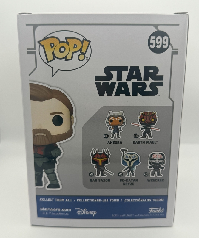 Item # 189821 - Ewan McGregor "Star Wars" AUTOGRAPH Signed 'Obi-Wan Kenobi' 599 Funko Pop