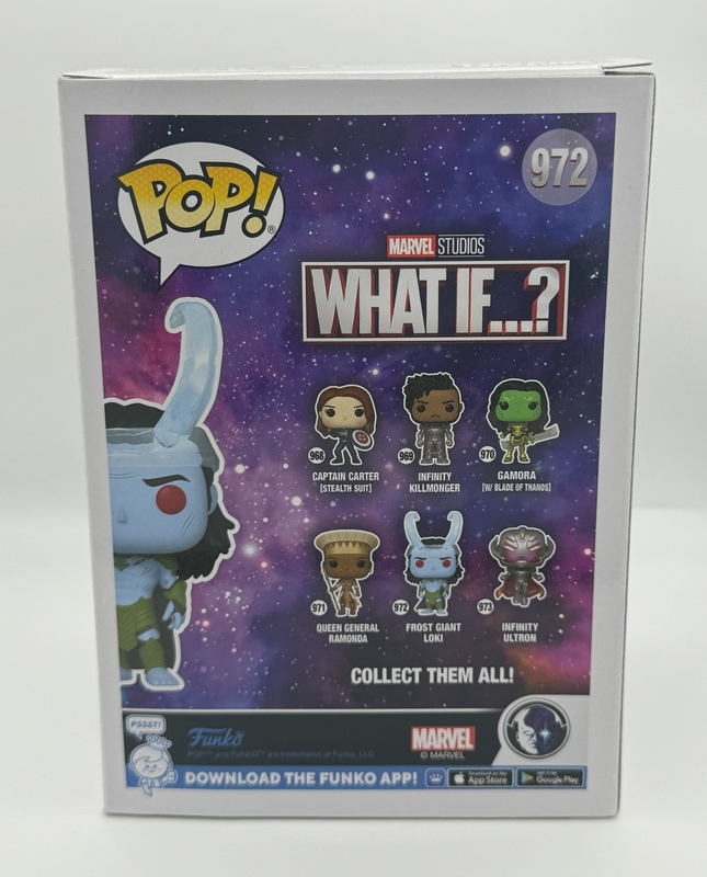 Item # 189833 - Matt Damon AUTOGRAPH Signed 'Frost Giant Loki' 972 Funko Pop Vinyl Figure