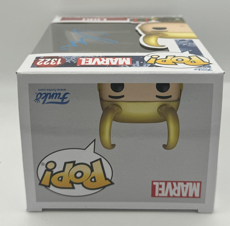 Item # 189835 - Matt Damon AUTOGRAPH Signed Marvel 'Loki' 1322 Funko Pop Vinyl Figure