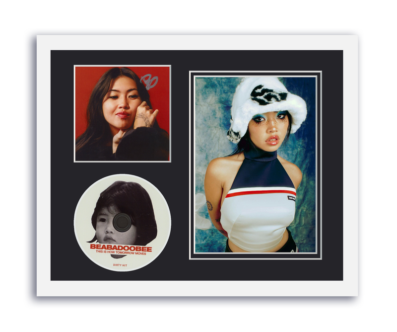 Item # 193390 - Beabadoobee Autographed 11x14 Framed CD Photo This Is How Tomorrow Moves ACOA