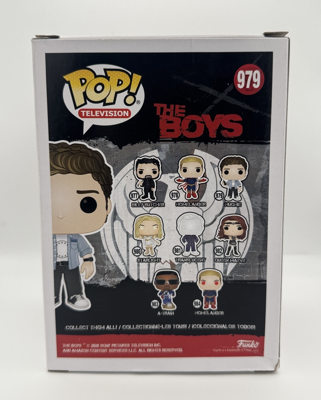 Item # 202108 - Jack Quaid "The Boys" AUTOGRAPH Signed 'Hughie' 979 Vinyl Figure Funko Pop