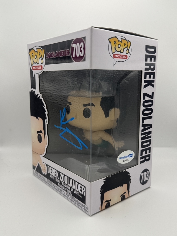 Item # 202114 - Ben Stiller "Zoolander" AUTOGRAPH Signed 'Derek Zoolander' 703 Funko Pop C