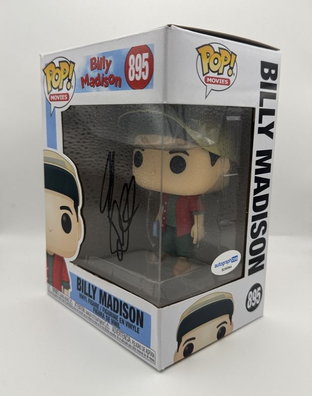 Item # 202116 - Adam Sandler "Billy Madison" AUTOGRAPH Signed 895 Vinyl Figure Funko Pop B