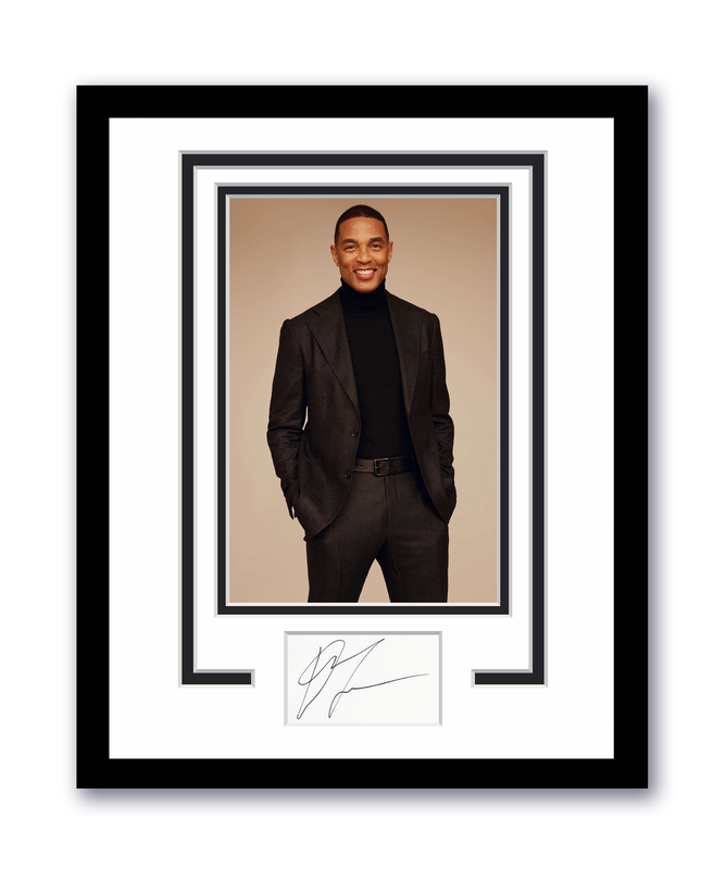 Item # 201508 - Don Lemon Autographed Signed 11x14 Framed Photo ACOA