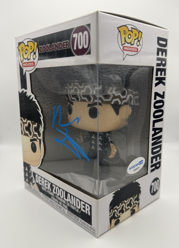 Item # 202122 - Ben Stiller "Zoolander" AUTOGRAPH Signed 'Derek Zoolander' 700 Funko Pop B